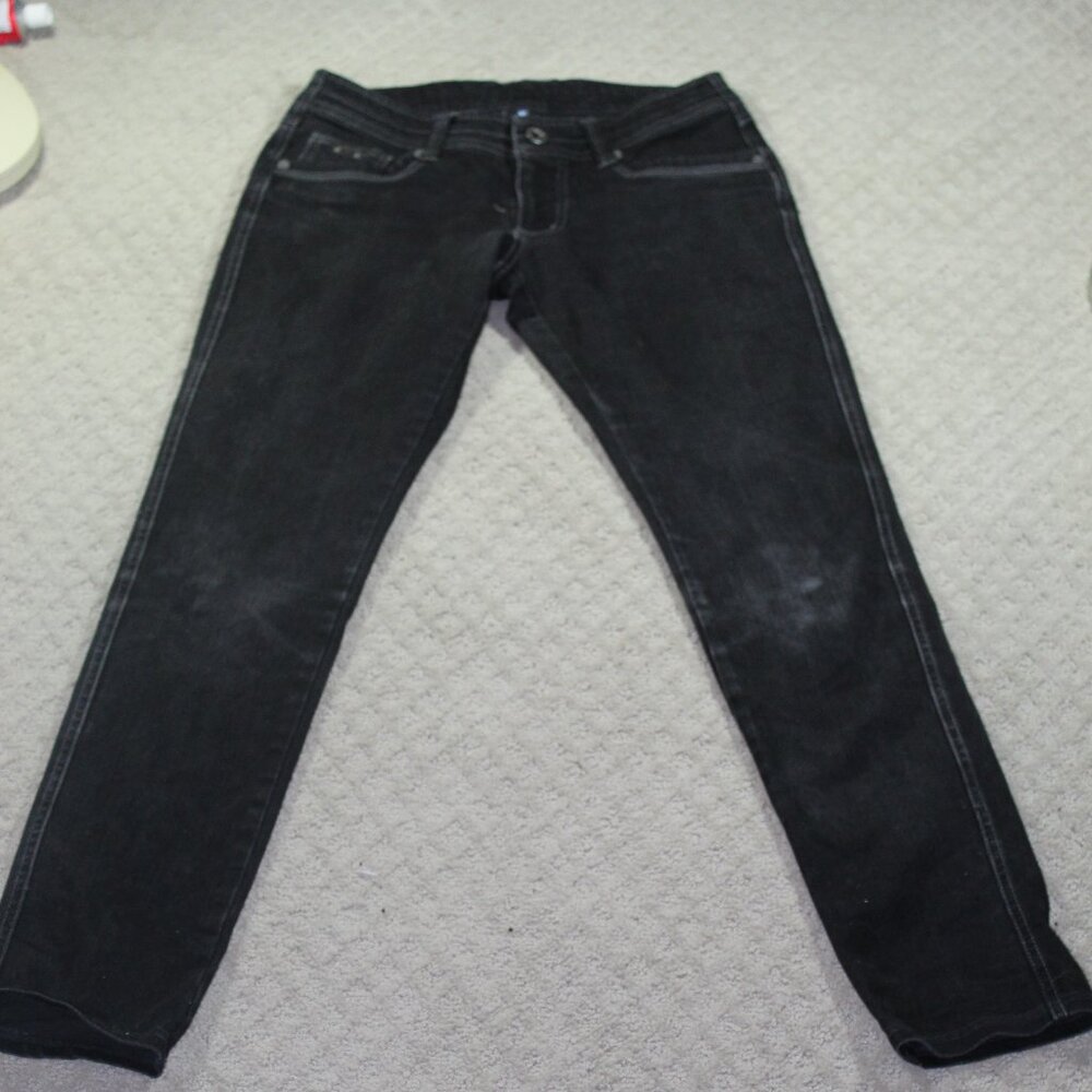 Kuhl Danzr™ Skinny Jean Women's Sz 6 Black Denim Low Rise Slim Leg Jeans